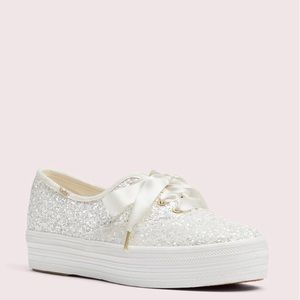 Keds x Kate Spade Triple Glitter Sneaker